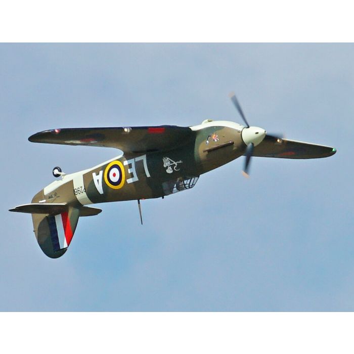 Xfly Hawker Hurricane Mk1 ARTF (no Tx/Rx/Batt) RC Plane – Brown