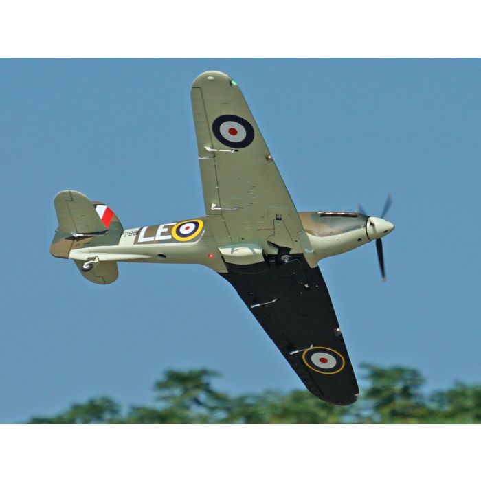 Xfly Hawker Hurricane Mk1 ARTF (no Tx/Rx/Batt) RC Plane – Brown
