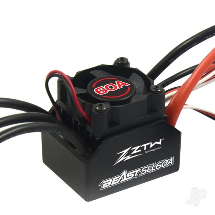 ZTW 1:10 RC Car Brushless Beast SLL Combo w/ 60A ESC + 4P SL 3650B 2950Kv Motor