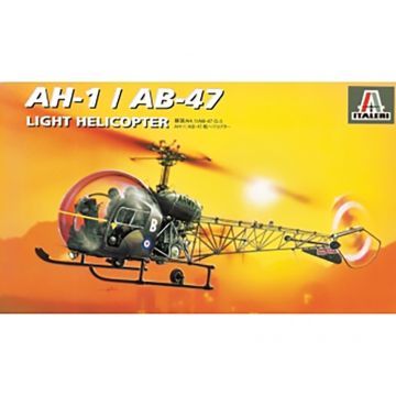 Italeri AH-1/AB-47 Plastic Model Kit