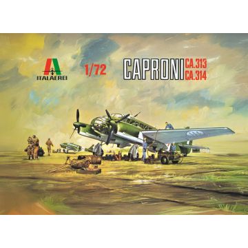 Italeri 1:72 Caproni Ca.313/314 - Vintage Ltd Edition Plastic Model Kit