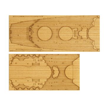 Tamiya 1:350 Yamato Deck Sheet for 78025