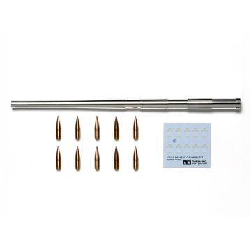 Tamiya 1:35 U.S. M40 Metal Gun Barrel Plastic Model Kit