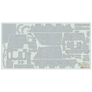 Tamiya 1:35 Brummbär Late Zimmerit Coating Sheet