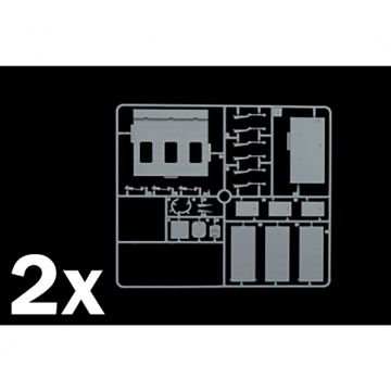 Italeri 1:72 Carrier Deck Section Plastic Model Kit