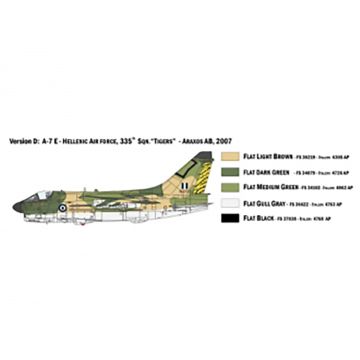 Italeri 1:72 A-7E Corsair II Plastic Model Kit