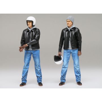 Tamiya 1:12 Street Rider (Single Figure w/ Two Options) Plastic Model Kit