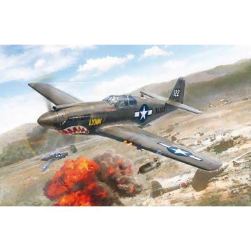 Italeri 1:72 P - 51 B Plastic Model Kit