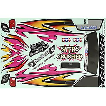 Tamiya Stickers For Nitro Crusher