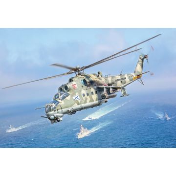 Italeri 1:72 Mil Mi-24P / Mil Mi-35P Helicopter Plastic Model Kit