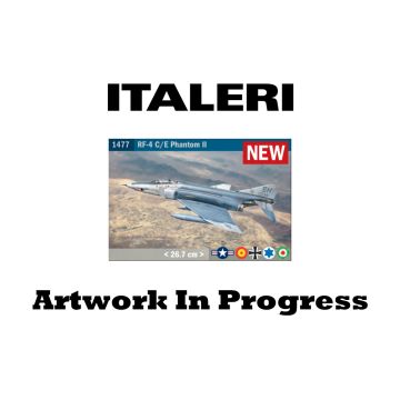 Italeri 1:72 McDonnell Douglas RF-4C/E Phantom II Plastic Model Kit