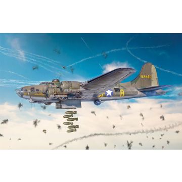 Italeri 1:72 B-17F Flying Fortress Plastic Model Kit