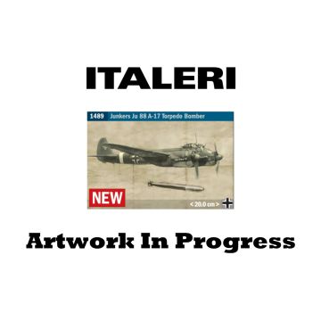 Italeri 1:72 Junkers Ju 88 A-17 Torpedo Bomber Plastic Model Kit