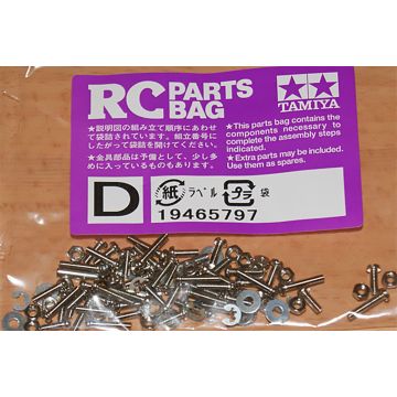 Tamiya Screw Bag D For 58452 Sand Scorcher