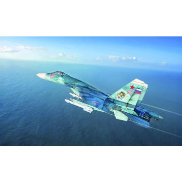 Italeri 1:72 Su-33 Sea Flanker–D Plastic Model Kit