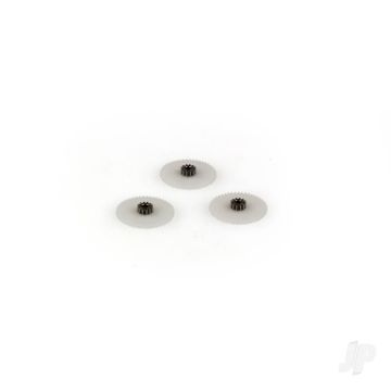 Hitec HS625/645/Etc Metal Plastic 1St Gear Set x3 