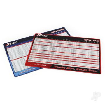 Hitec Servo Mat Application Chart 