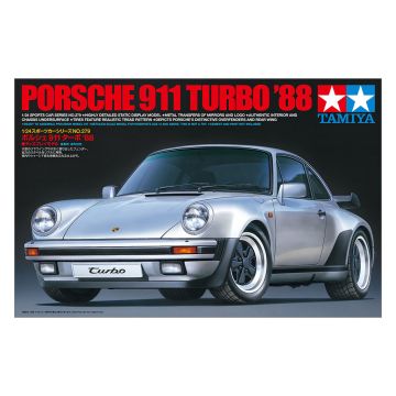 Tamiya 1:24 Porsche 911 Turbo '88 Plastic Model Kit