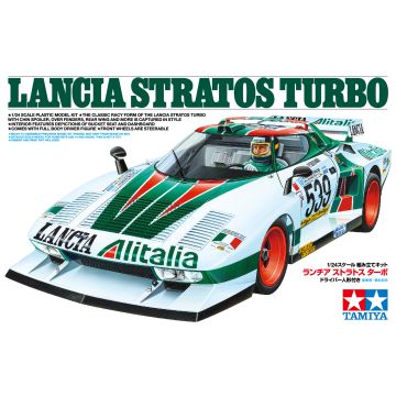 Tamiya 1:24 Lancia Stratos Turbo Plastic Model Kit