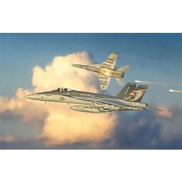 Italeri 1:48 F/A 18E SUPERHORNET Plastic Model Kit