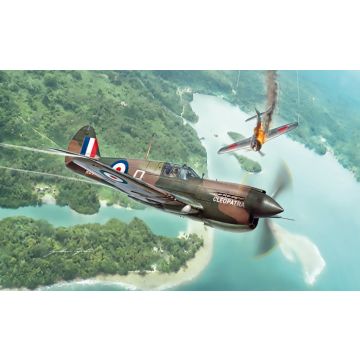 Italeri 1:48 RAF P-40E/K KITTYHAWK Plastic Model Kit
