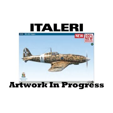 Italeri 1:48 Macchi C.202 Folgore Italian Fighter Aircraft Plastic Model Kit