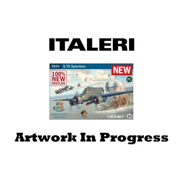 Italeri 1:48 Savoia-Marchetti SM.79 Sparviero Bomber Plastic Model Kit