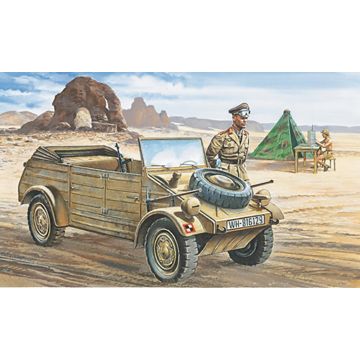 Italeri 1:35 VW Typ 82 KUBELWAGEN Plastic Model Kit