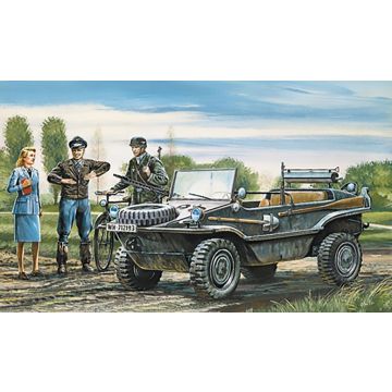 Italeri 1:35 Kfz. 69 SCHWIMMWAGEN Plastic Model Kit