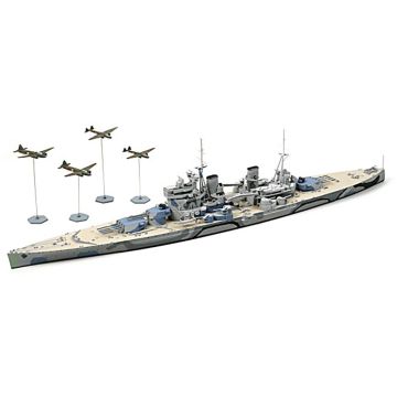 Tamiya 1:700 Prince Of Wales Battle Of Malaya Plastic Model Kit
