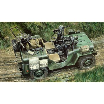 Italeri 1:35 COMMANDO CAR Plastic Model Kit