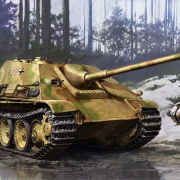 Tamiya 1:48 Jagdpanther Late Version Plastic Model Kit