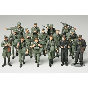 Tamiya 1:48 German Infantry on Manoeuvres Plastic Model Kit