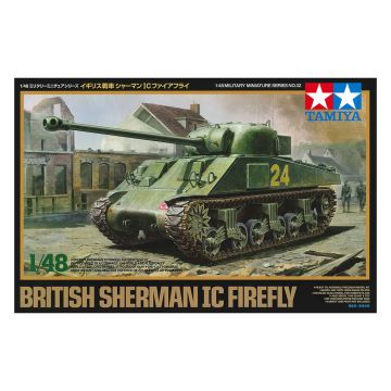 Tamiya 1:48 British Sherman Ic Firefly Plastic Model Kit
