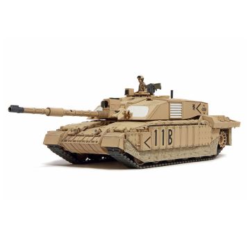 Tamiya 1:48 British Tank Challenger 2 (Desertised) Plastic Model Kit