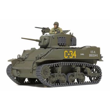 Tamiya 1:48 M5A1 Stuart Plastic Model Kit