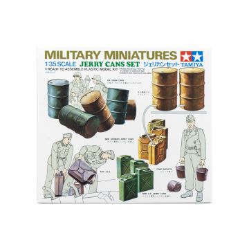 Tamiya 1:35 Jerry Cans Set Plastic Model Kit