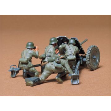 Tamiya 1:35 German 37mm Anti-Tank Gun Pak 35/36 Plastic Model Kit