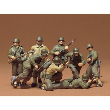 Tamiya 1:35 U.S. Infantry European Theatre Plastic Model Kit