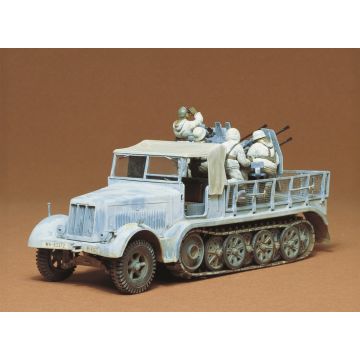 Tamiya 1:35 German Half-Track 20mm Flakvierling Sd.Kfz.7/1 Plastic Model Kit