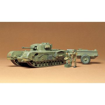 Tamiya 1:35 British Churchill Crocodile Plastic Model Kit