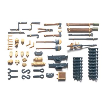 Tamiya 1:35 Pz.Iv On-Vehicle Equipment Plastic Model Kit