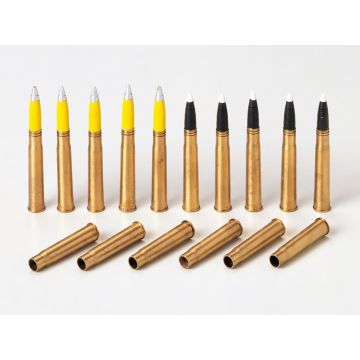 Tamiya 1:35 Tiger 1 Brass 88mm Shells Plastic Model Kit
