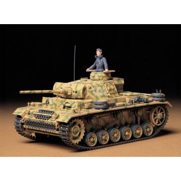Tamiya 1:35 German Pz.Kpfw. III Ausf.L Plastic Model Kit