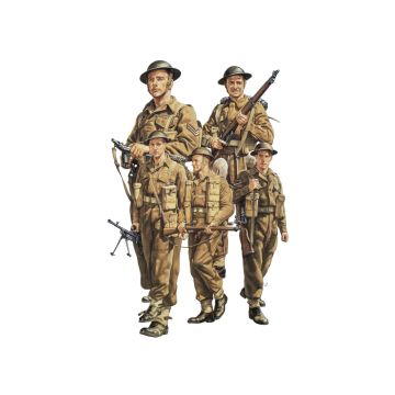 Tamiya 1:35 British Infantry On Patrol Plastic Model Kit