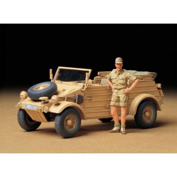 Tamiya 1:35 German Kubelwagen Type 82 (Africa Corps) Plastic Model Kit