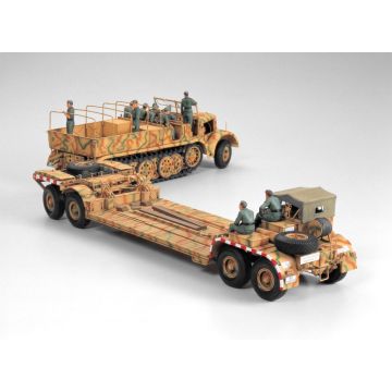 Tamiya 1:35 German Famo And Tank Transporter Plastic Model Kit