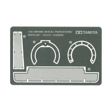 Tamiya 1:35 M1A1/A2 Abrams Photo Etched Parts Set Plastic Model Kit