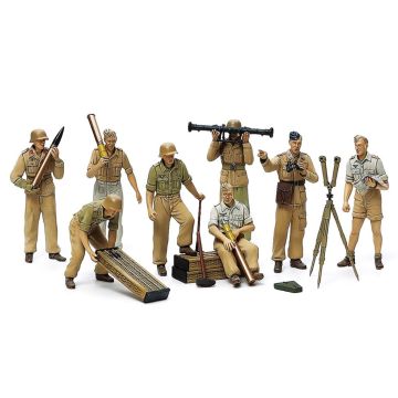 Tamiya 1:35 Africa Luftwaffe Artillerycrew Plastic Model Kit