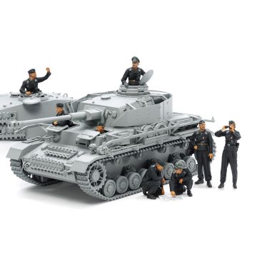 Tamiya 1:35 German Tank Crew Set Plastic Model Kit